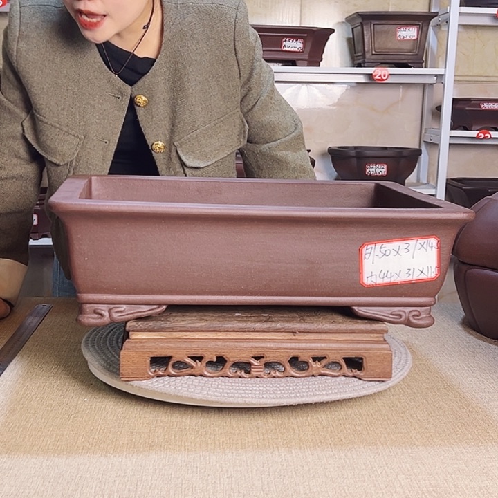 紫砂花盆紫砂花盆