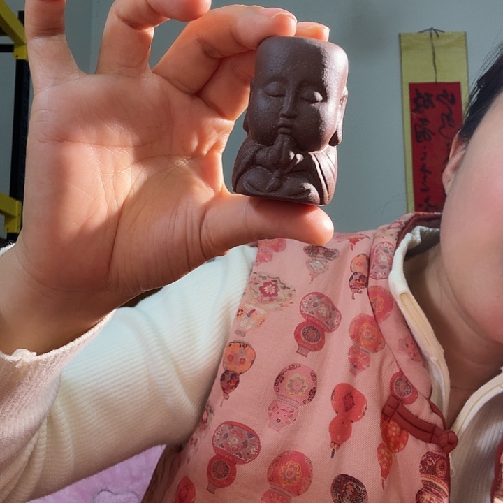 紫砂茶壶老紫泥盖置