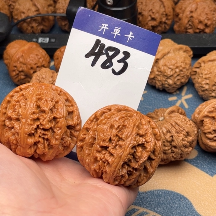 文玩核桃吊坠粗筋 47精修 483