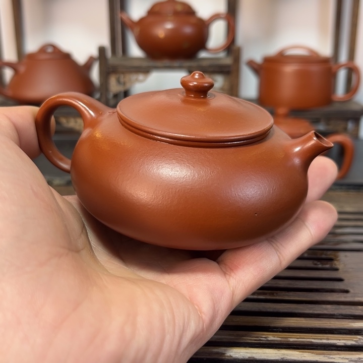 茶壶紫砂原矿紫砂手工制作