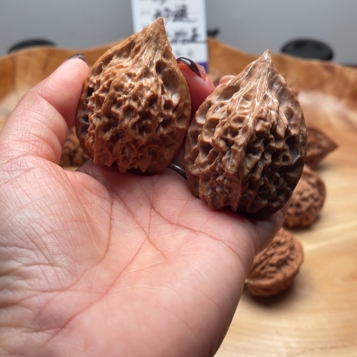 观***花核桃手串/手链秦岭野生核桃