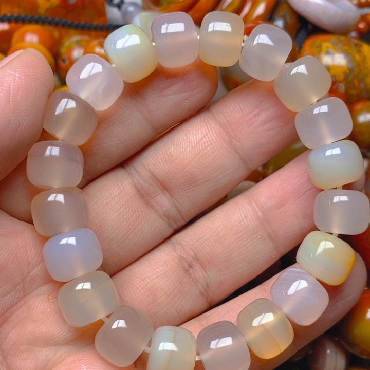 玛瑙/玉髓未镶嵌手串