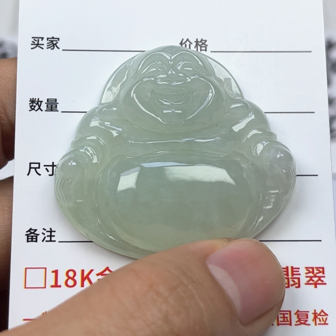 翡翠颈饰未镶嵌缅甸翡翠