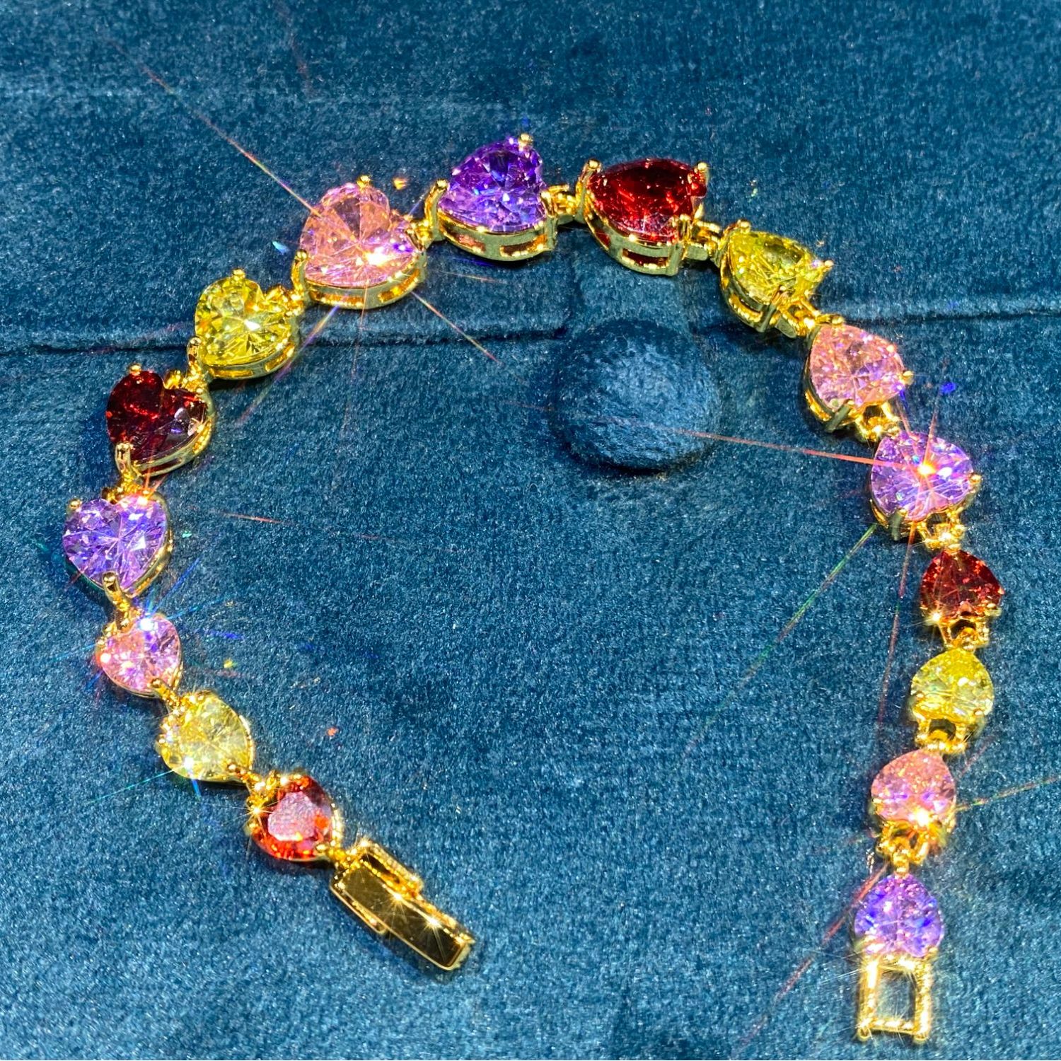 【南非库里南】NFKLN 高端奢华定制 三爪爱心手链 523