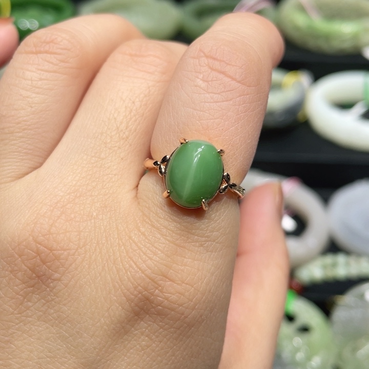 和田玉戒指未镶嵌