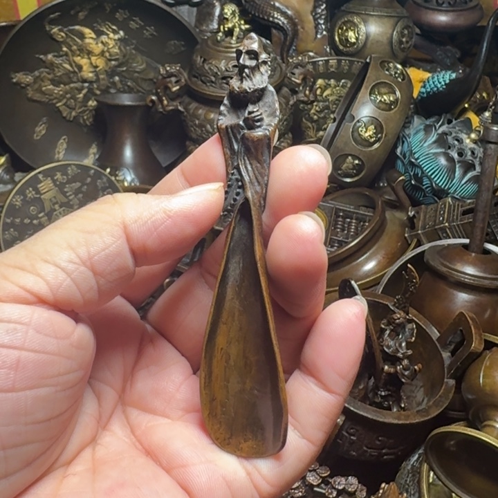 铜器摆件收收藏藏