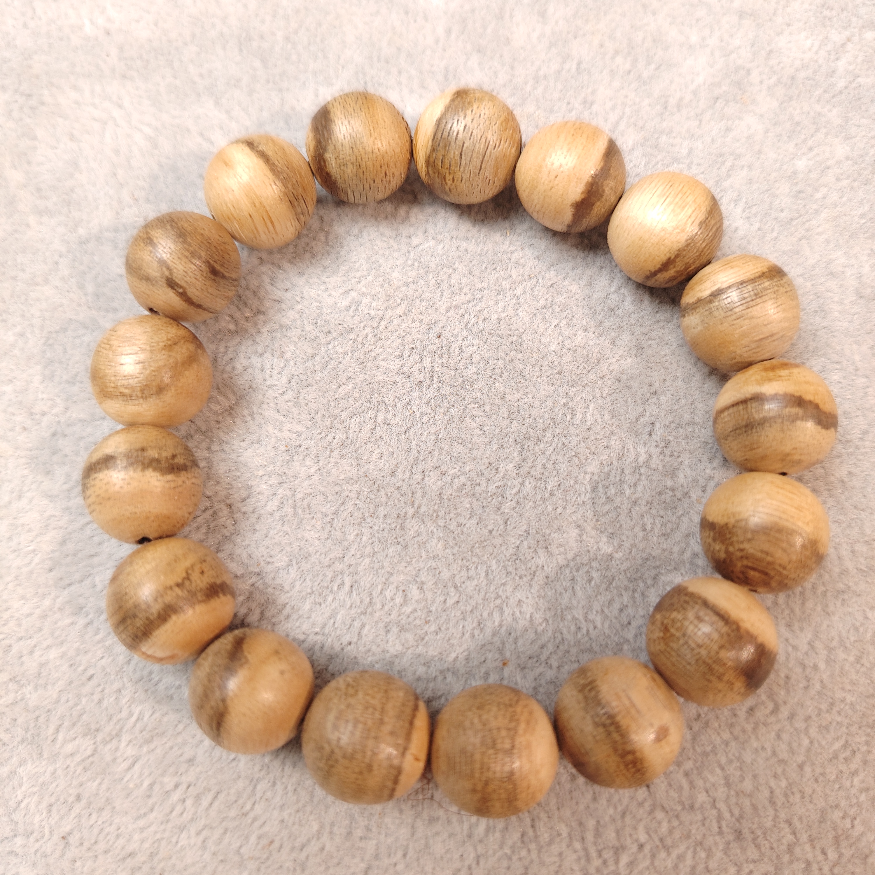 沉香【奇盛】马泥涝沉香12mm左右单圈手串 Q002