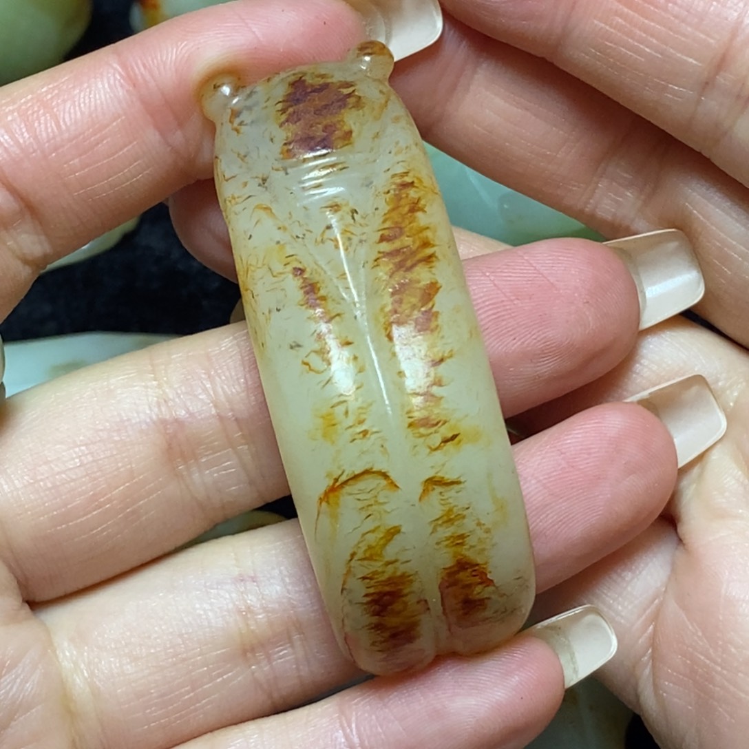 未镶嵌和田玉挂件用****子