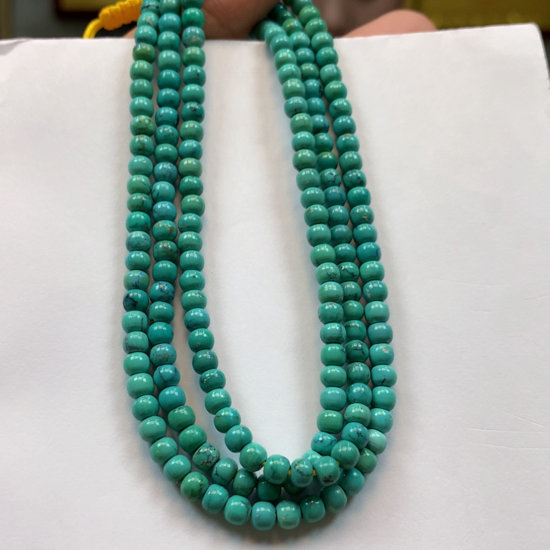 绿松石长链未镶嵌