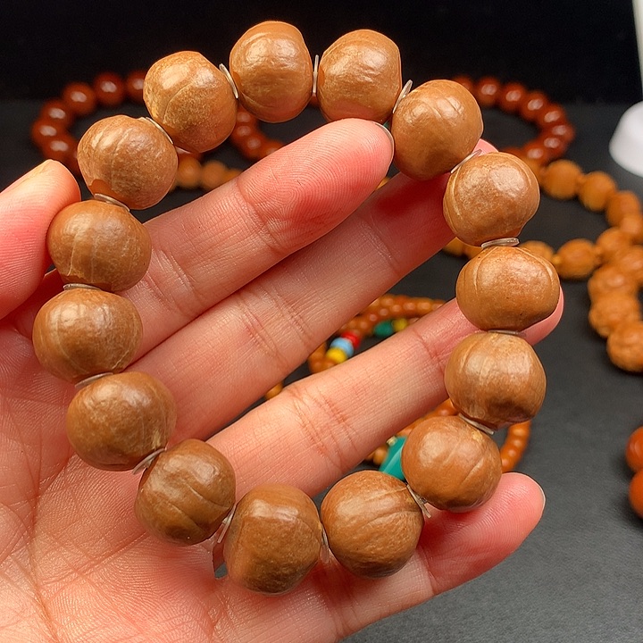 橄榄核手串/手链光珠素串17