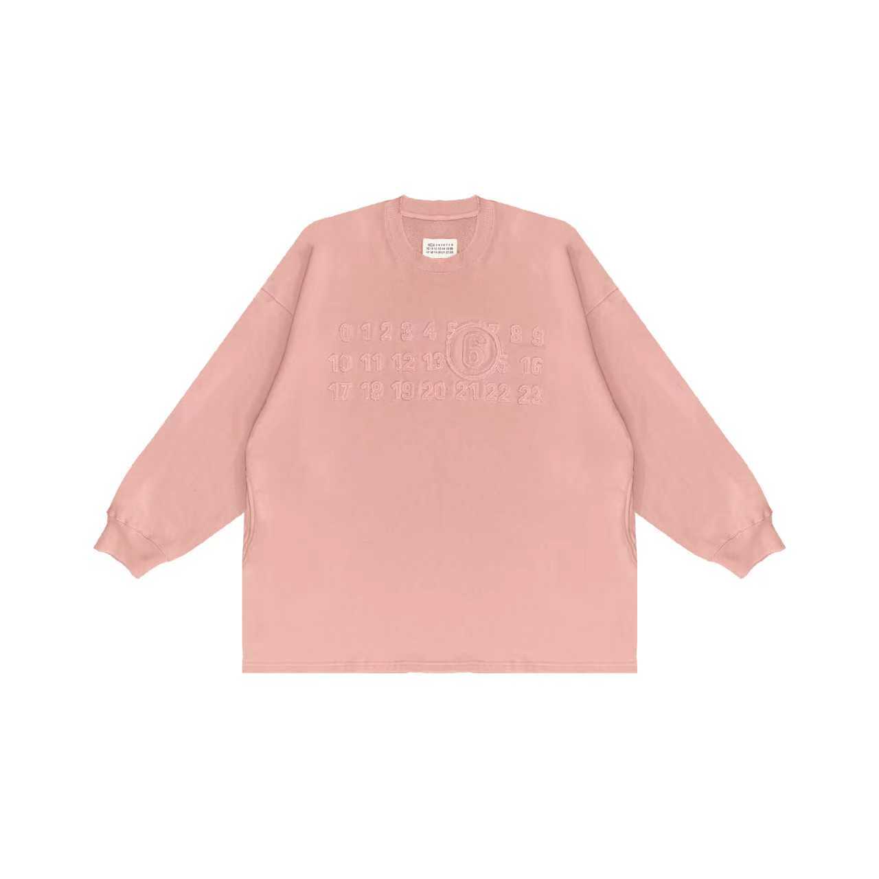 【蕾蕾专属】27275早秋款女装复古字母刺绣卫衣女宽松小众长袖上衣