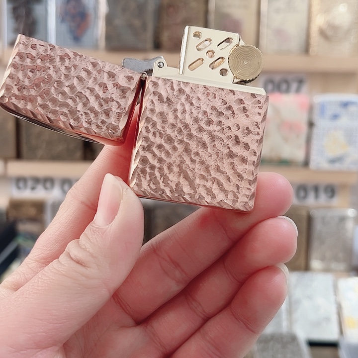 首领805紫铜手雕陨石坑外壳+1个首领金色官二代内胆