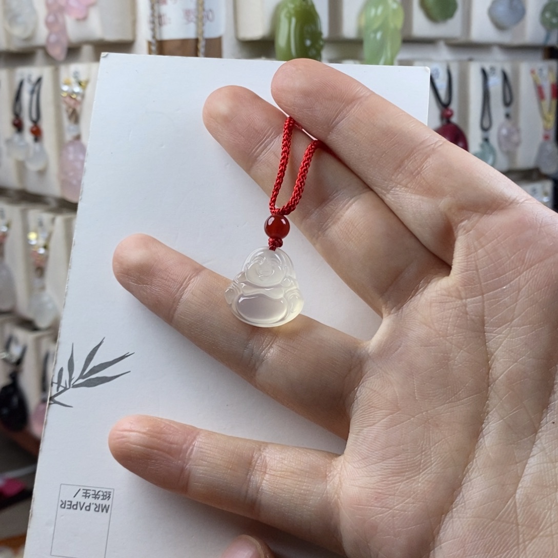 玛瑙/玉髓合金颈饰