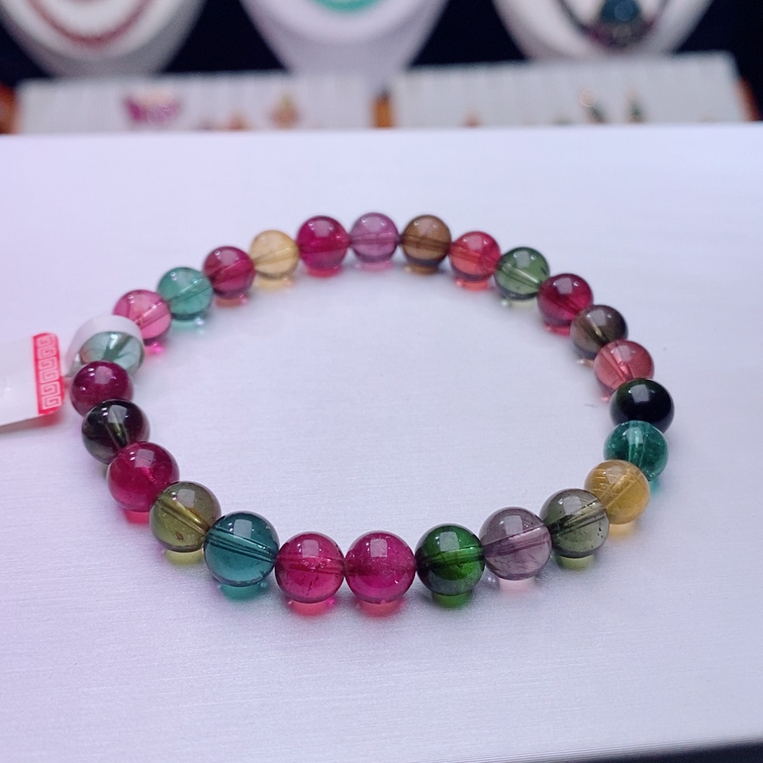 碧玺手链未镶嵌碧玺手链