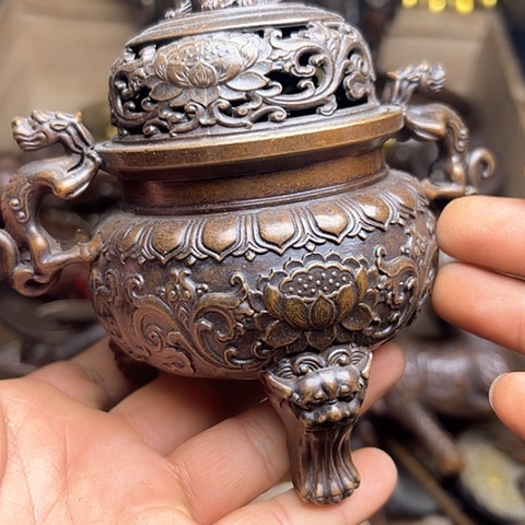 铜制文玩把玩物件