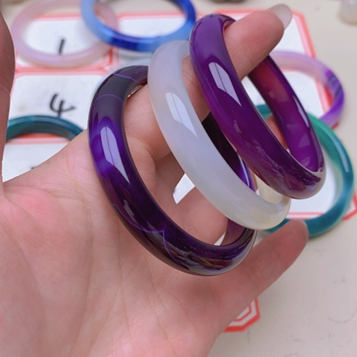 【闪购商品】未镶嵌玛瑙/玉髓珠宝半成品梦**真