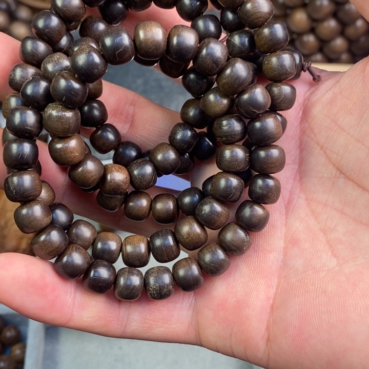 檀香木手串/手链老山檀89大瑕疵奶香