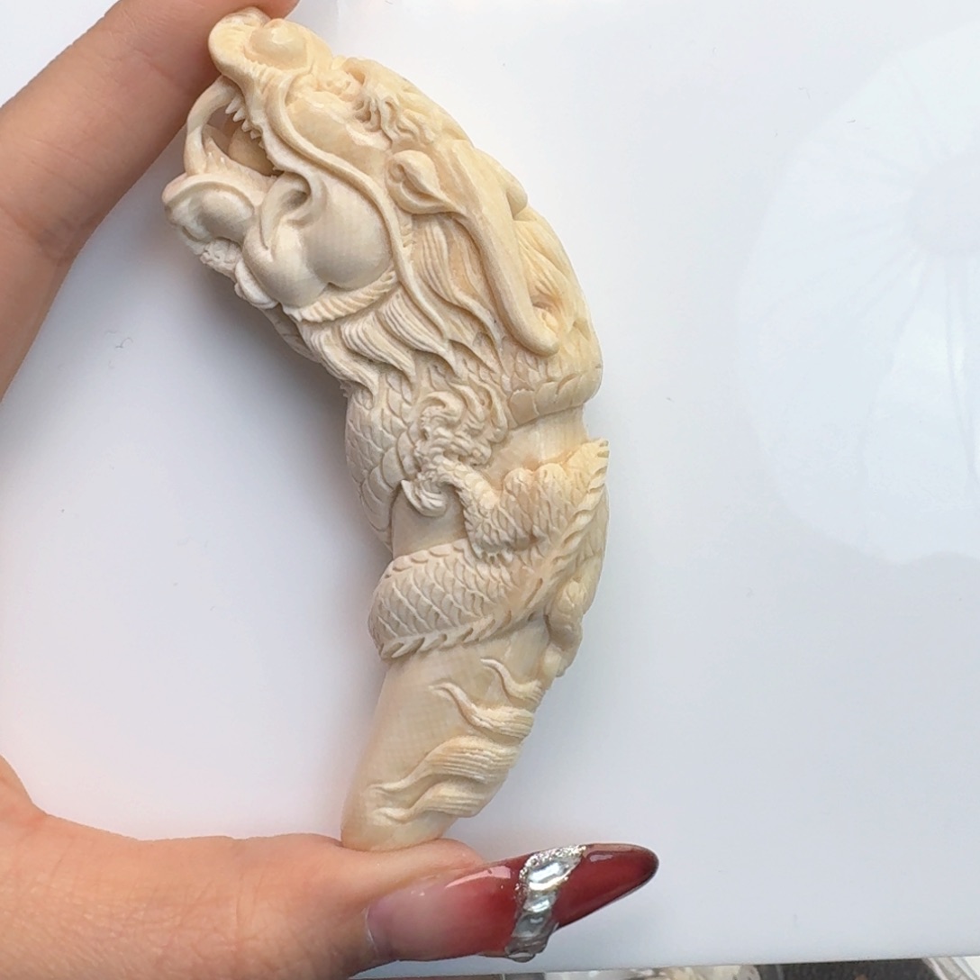 柏香籽/百香籽吊坠猛犸