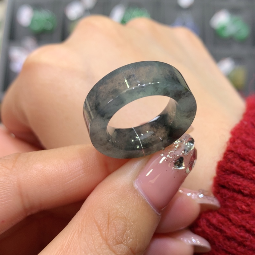 【闪购商品】翡翠戒指未镶嵌10号