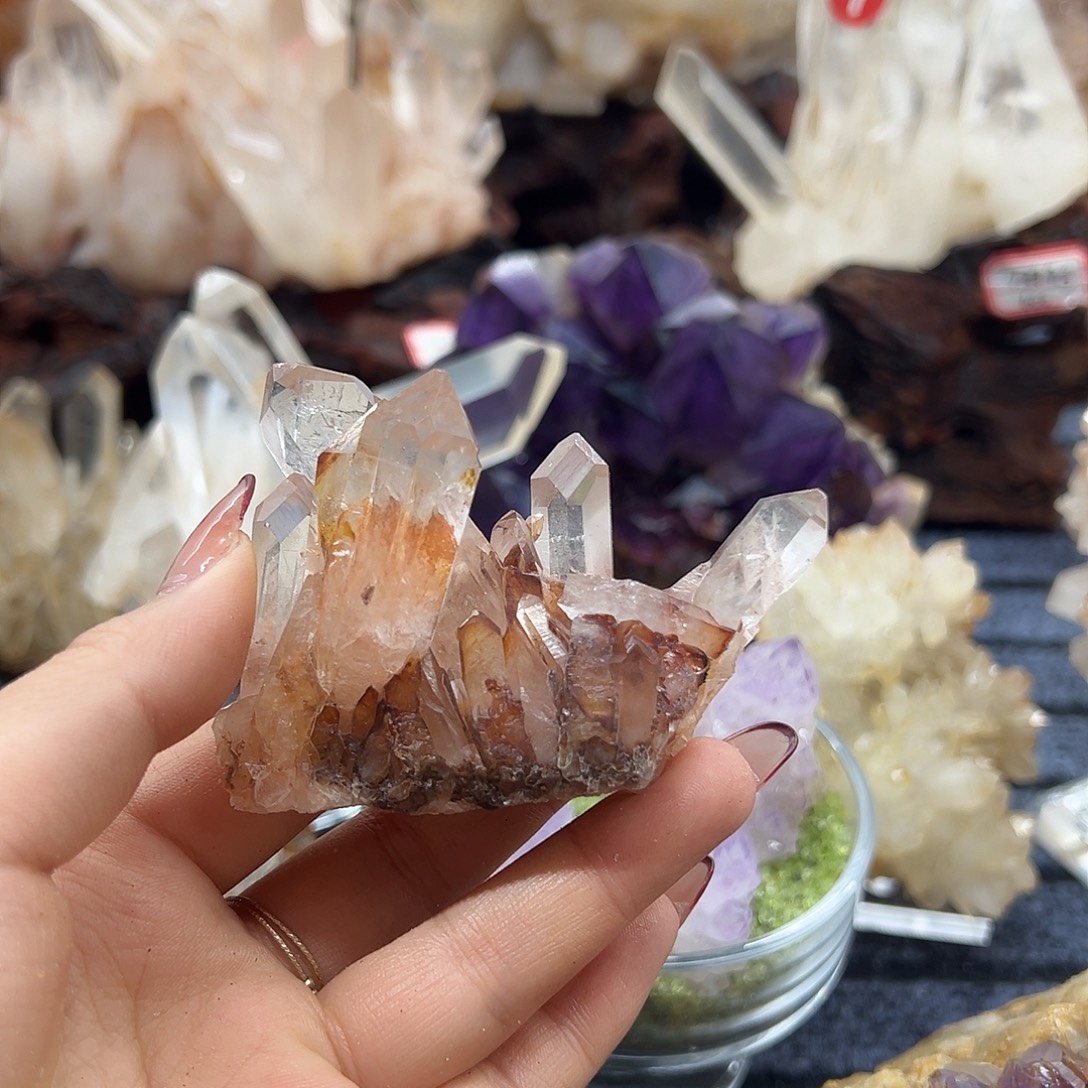 雪***0珠宝半成品水晶银S925镶嵌