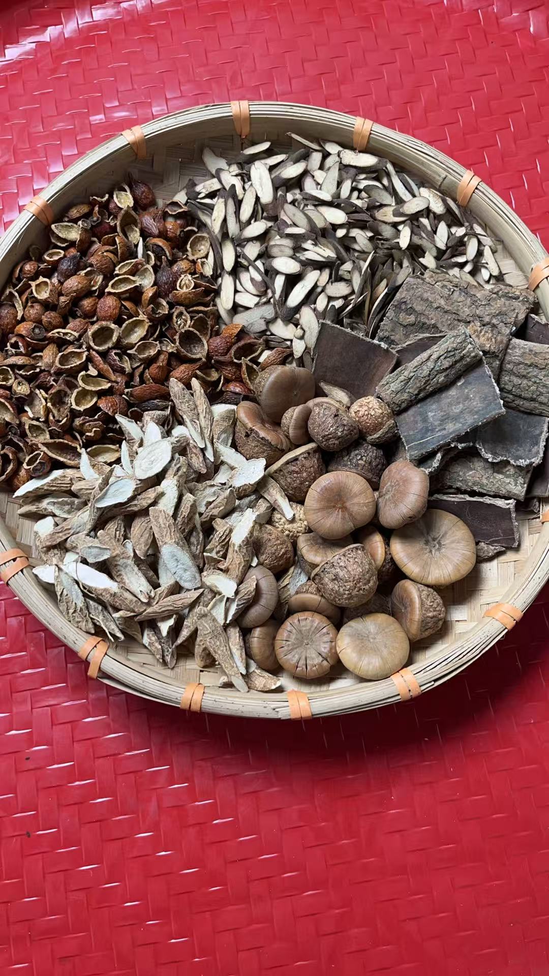 英雄 五件套牛大力千斤拔金樱子石头果可泡酒还可加  杜仲