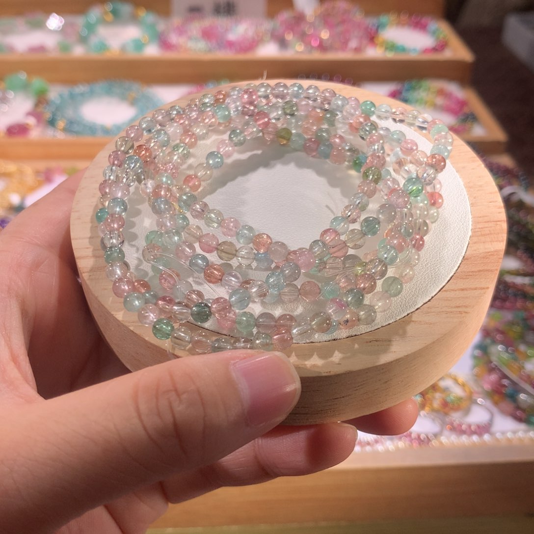 手链未镶嵌碧玺多样性发其一（悦色）