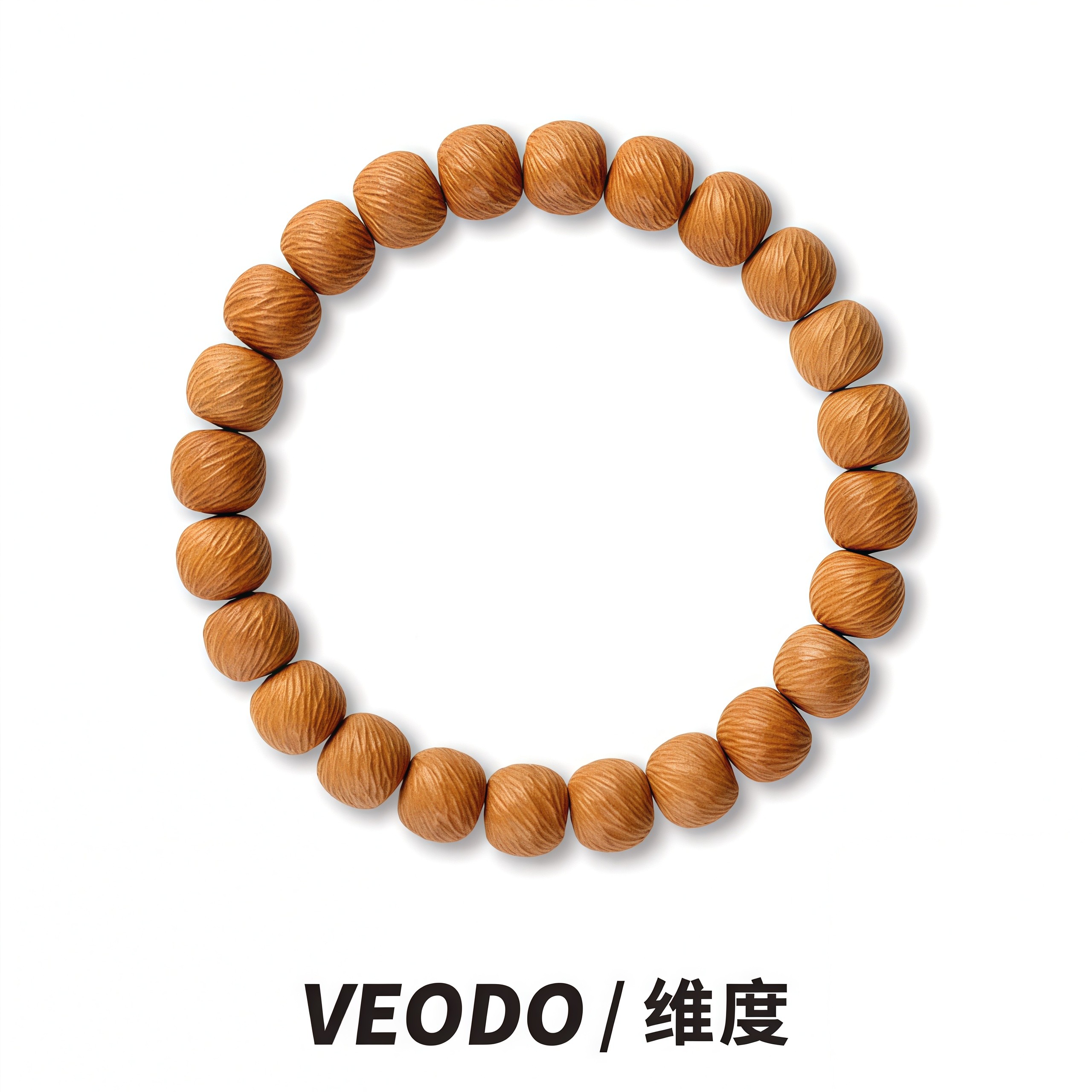 VEODO【云锦猴头】男士文玩核桃手串小馒头料全品无瑕毕业级可盘玩