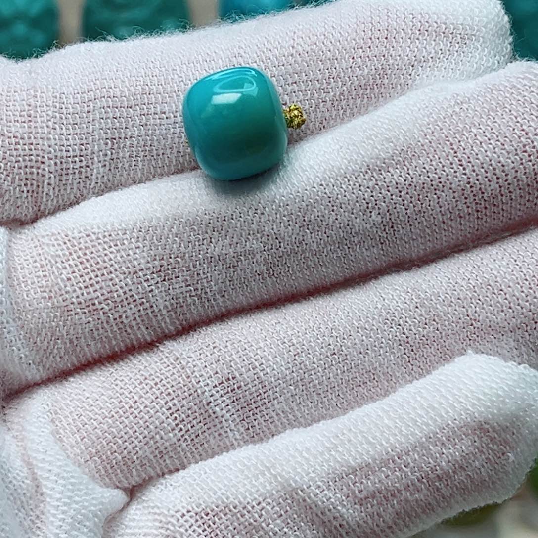 绿松石老型未镶嵌小*爬