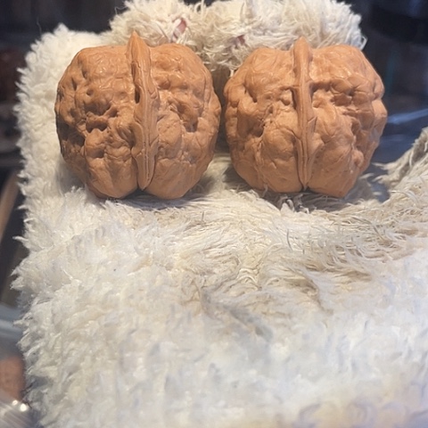 文玩核桃把件金蟾疙瘩包02带彩39