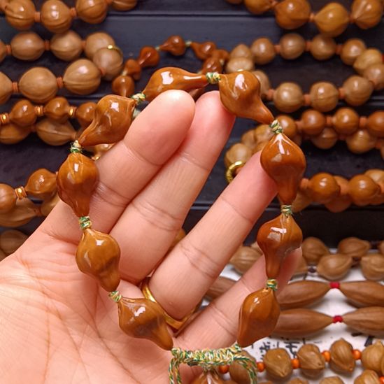 文***姐手串/手链橄榄核橄榄核手串铁核异形1.4