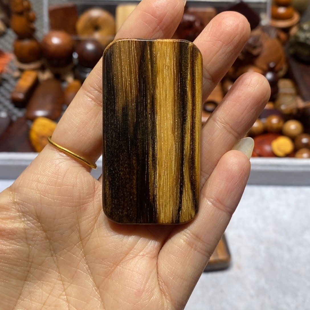 风***落木花奇楠木块一个