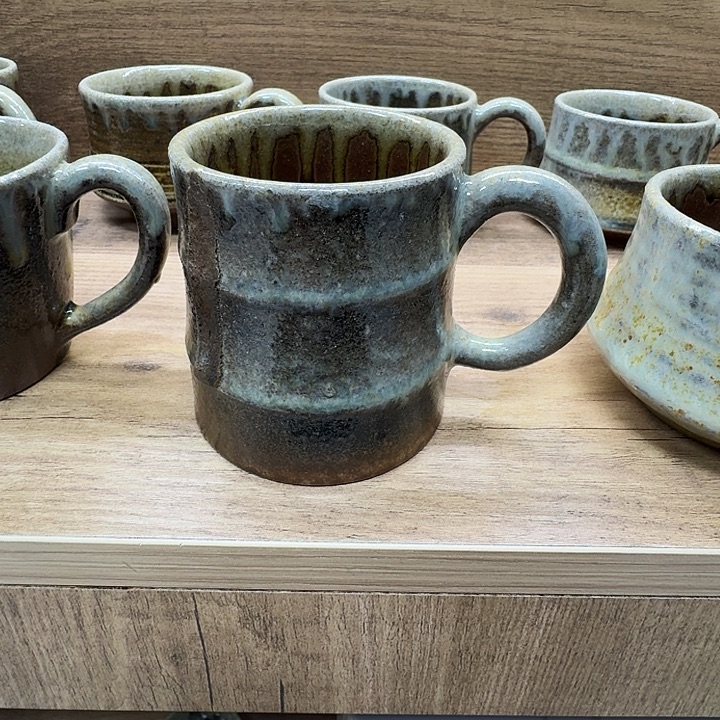 圣***泉建水紫陶白泥柴烧咖啡杯微瑕