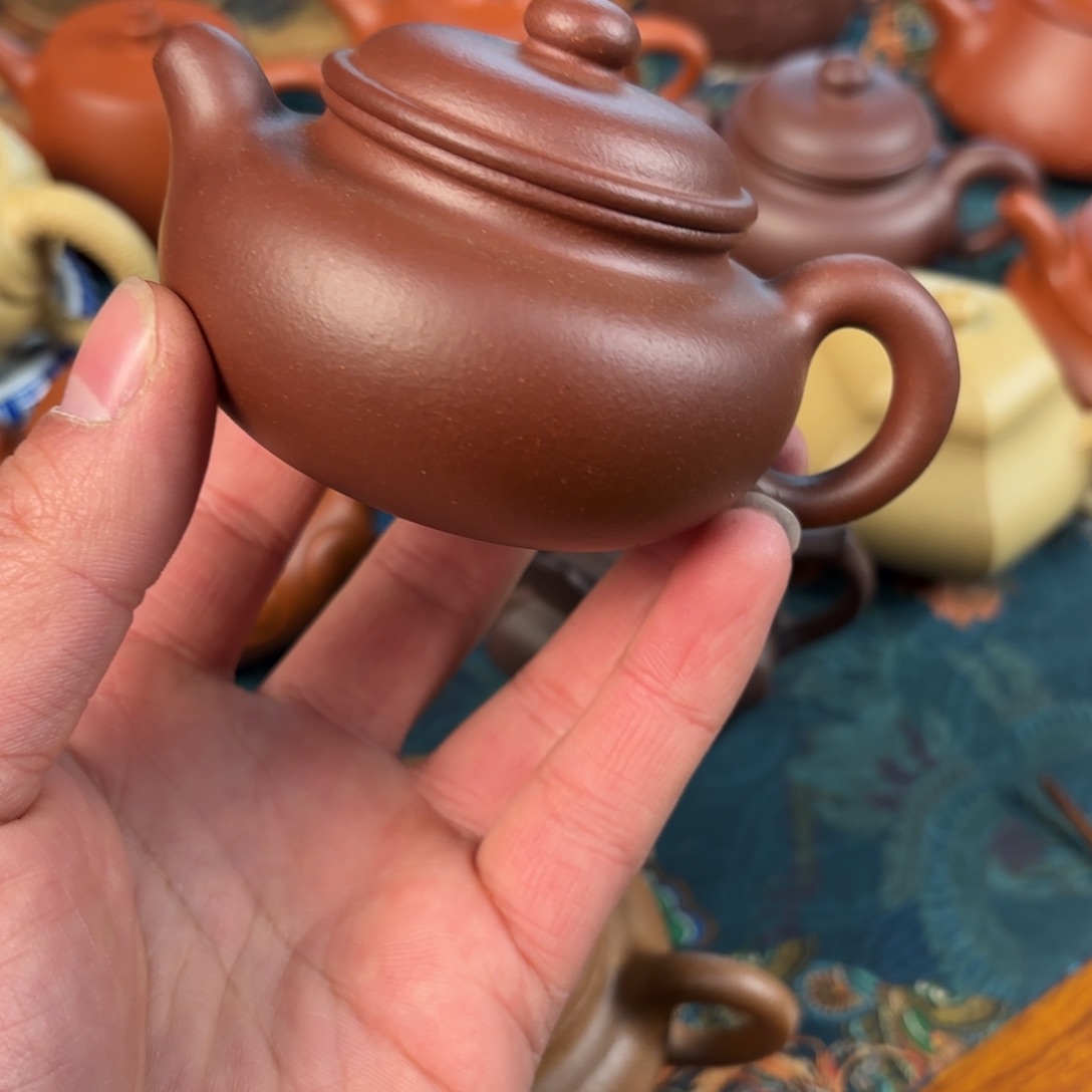 紫砂茶壶?****?预售黄金段颂金 150cc