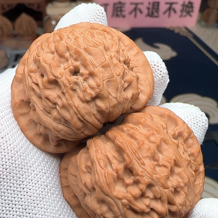 文玩核桃吊坠全品43白狮子