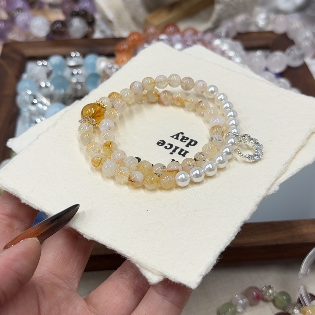 未镶嵌手链水晶1222福利