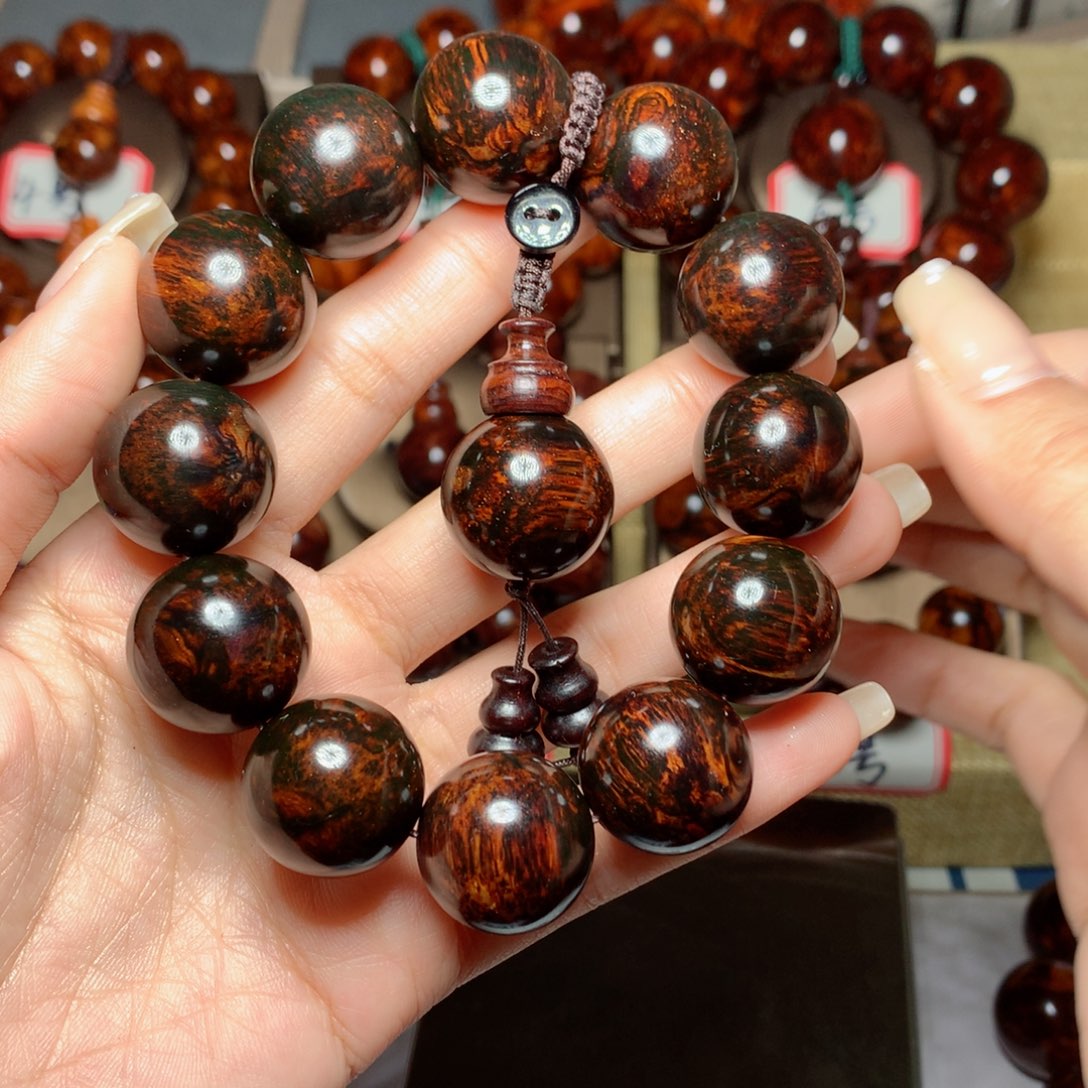 黄花梨/降香黄檀手串/手链倪