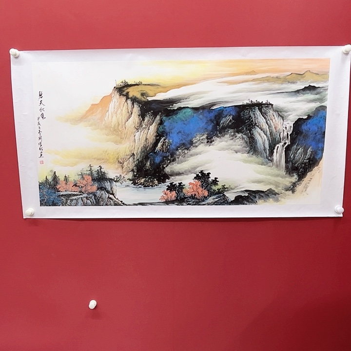 国画刘传明国画作品
