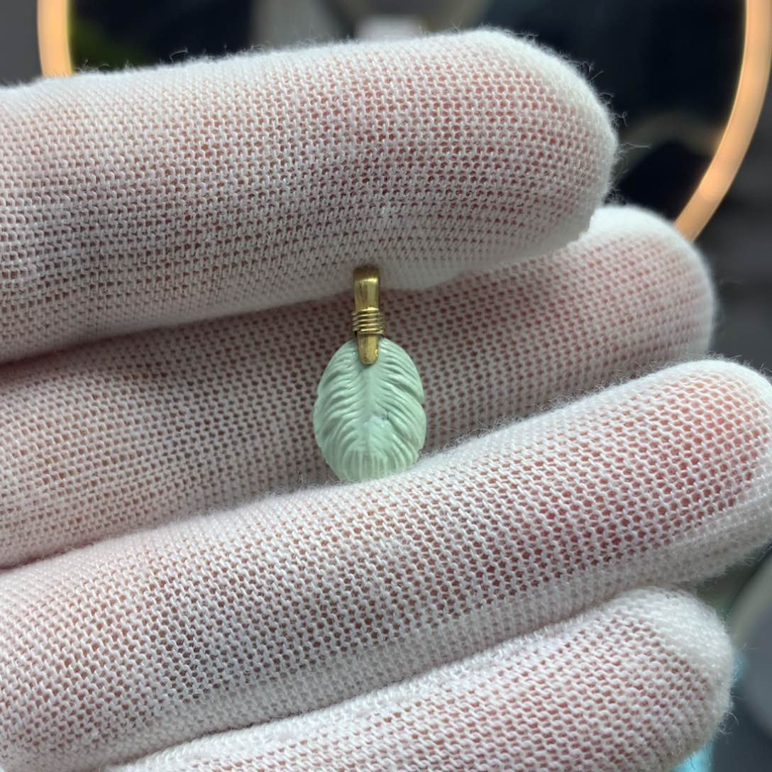 绿松石挂件未镶嵌