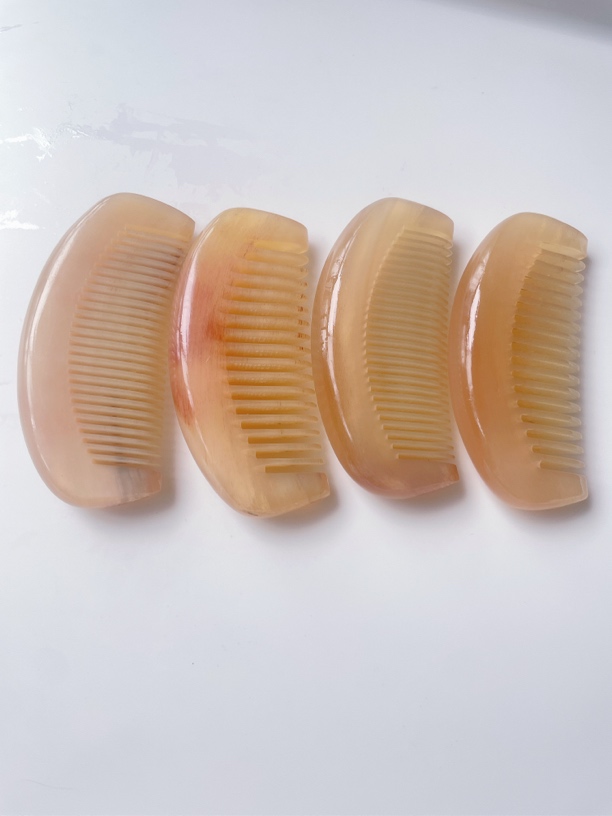一个装天然羊角精品加厚胖胖洗头顺发防静电大号便携防脱按摩梳