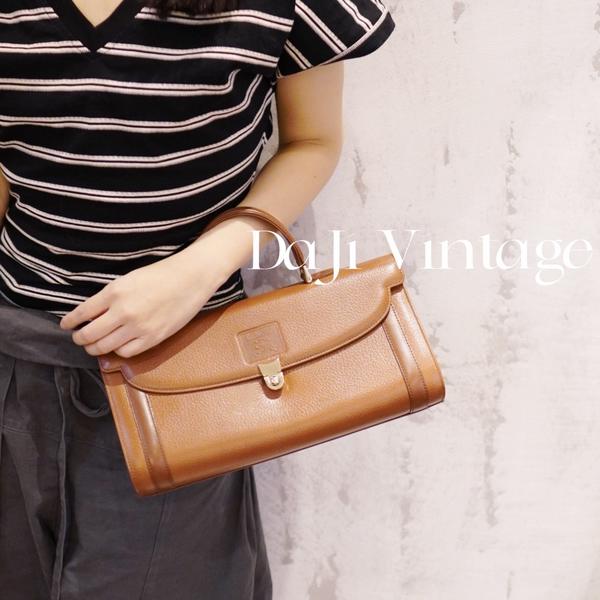 大吉中古/Burberry棕色手提包