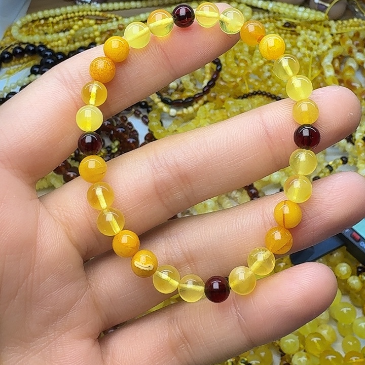 琥珀未镶嵌珠宝奇石