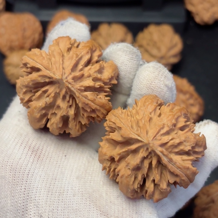 文玩核桃吊坠秦岭野生灯笼55