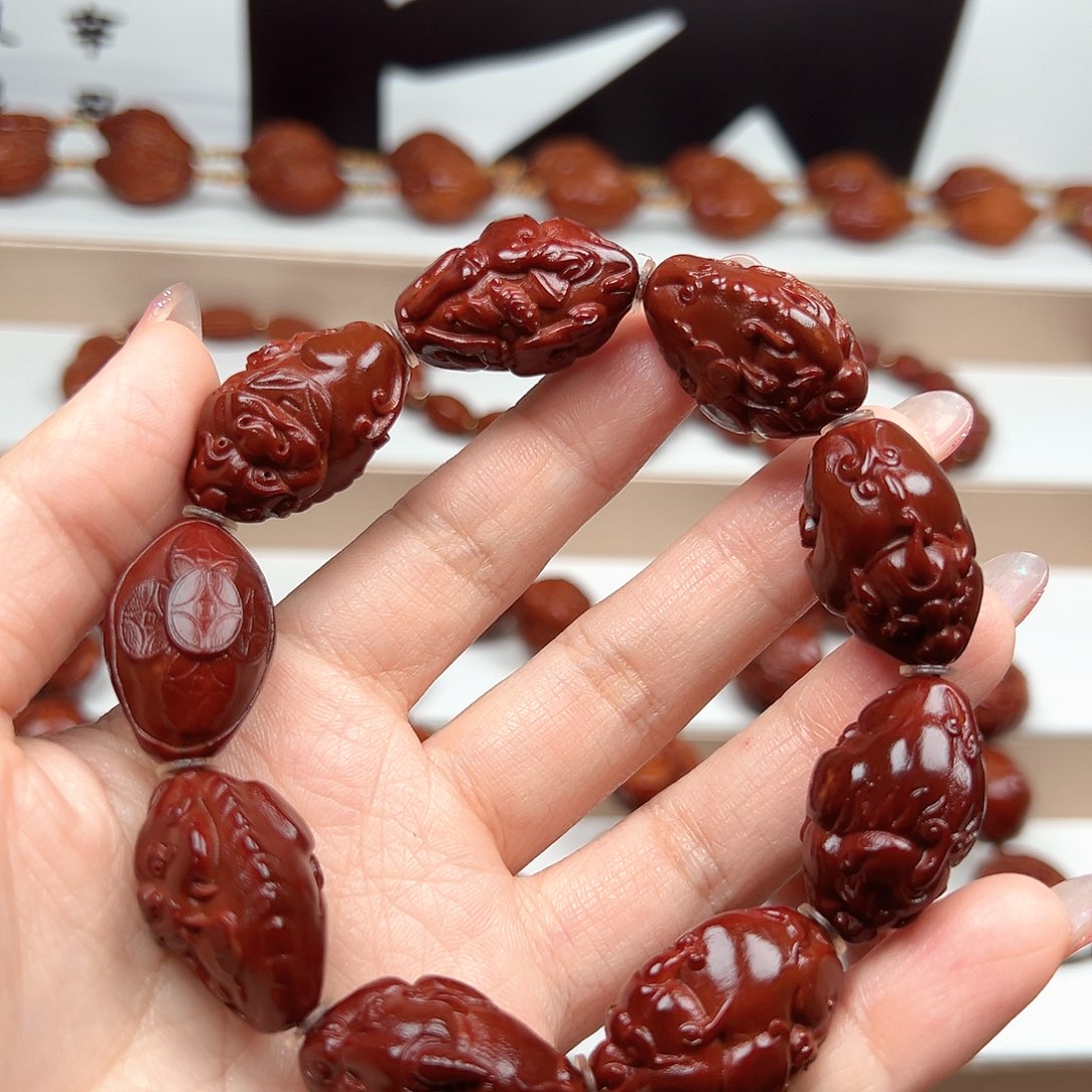 橄榄核手串貔貅手串