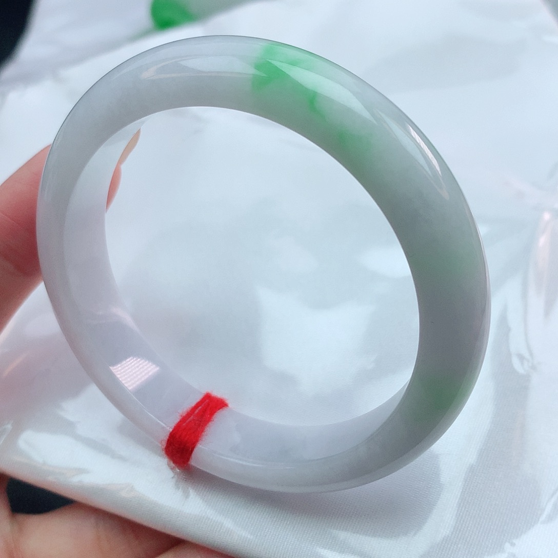 翡翠手镯未镶嵌55圈口882299