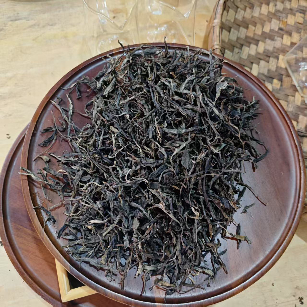 周周好茶甄选2018年百花树春茶普洱生散茶2月22日（16号茶农）