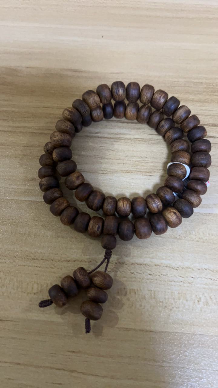 沉香S005奇楠沉香算盘珠双圈多样性发一