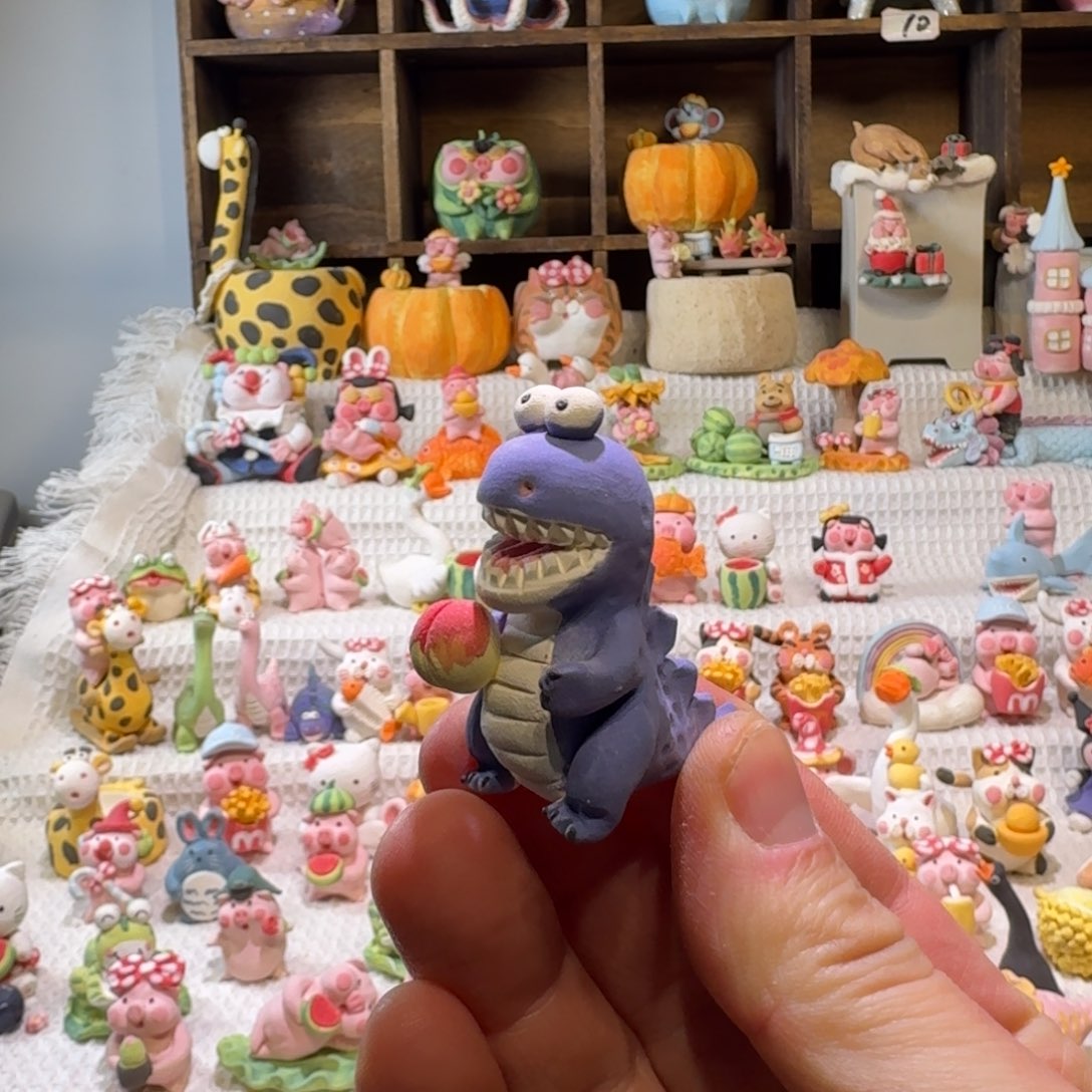 蔡****厂家直销手工花盆摆件