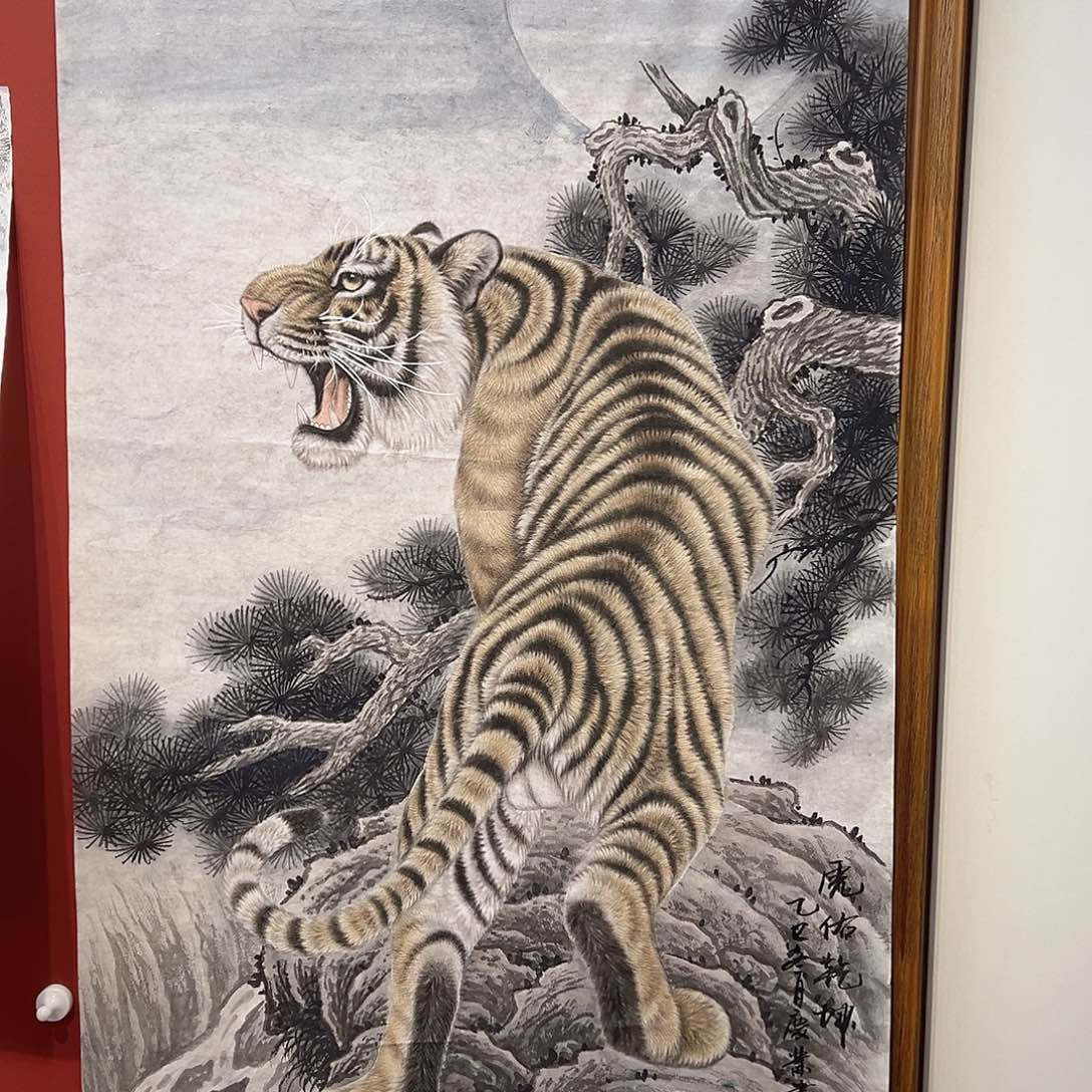 稻***号国画赵庆业老师国画作品月