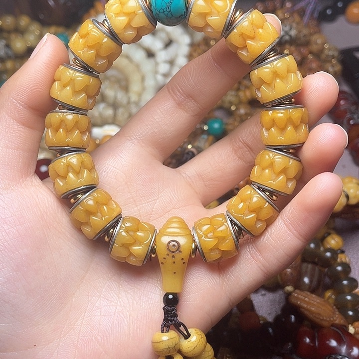 牛骨手串/手链牦牛骨手串