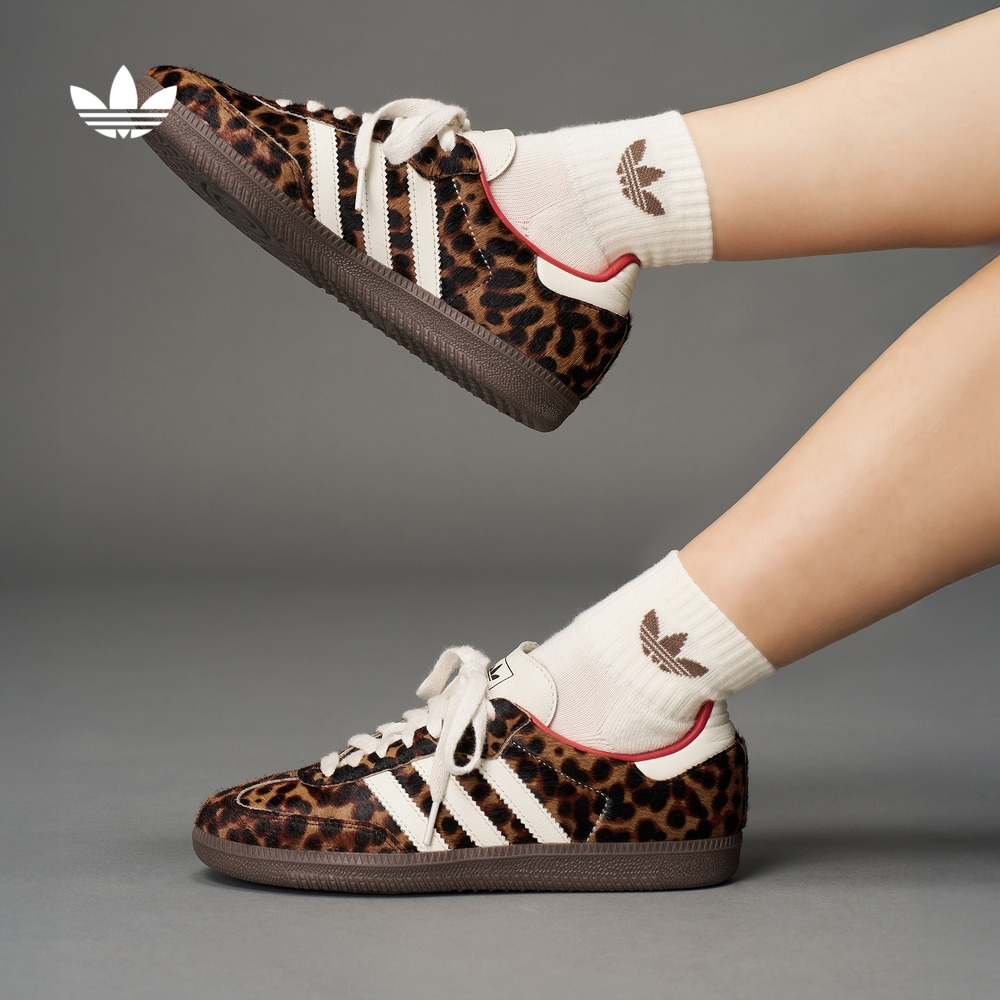 双旦礼遇阿迪达斯三叶草「T头鞋」SAMBA OG板鞋德训鞋女款 JI2734